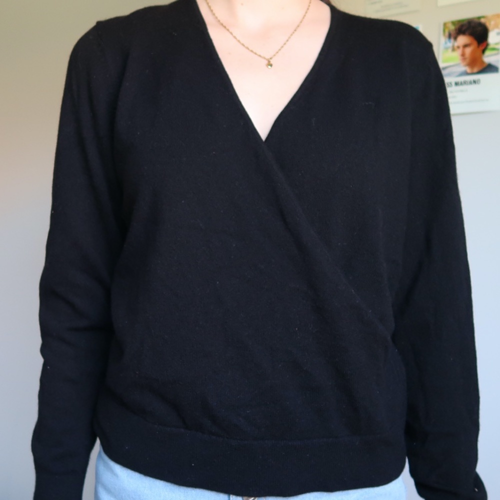 Black sweater